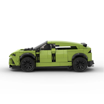 Lamborghini Urus mit Autoanhänger